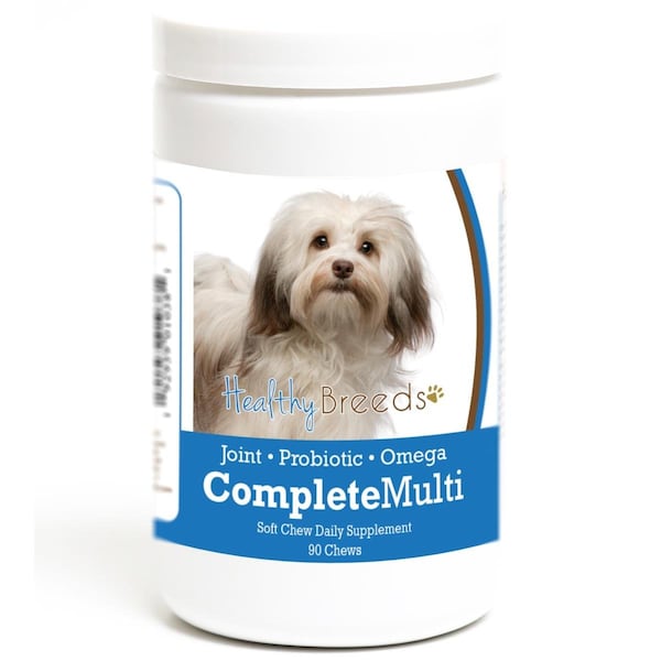 Healthy Breeds Havanese all in one Multivitamin Soft Chew, 90PK 192959010381 - main